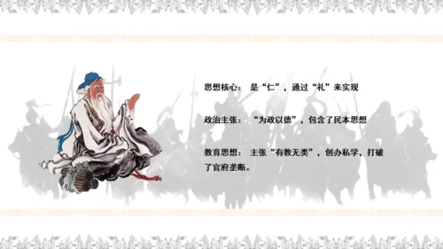 儒家文化百家争鸣孔子儒学通用PPT模板