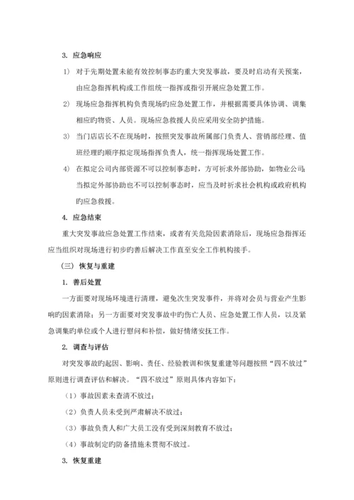 健身会所安全应急管理新版制度.docx