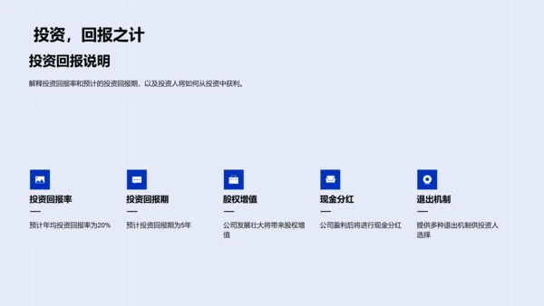 智驾技术融资路演PPT模板