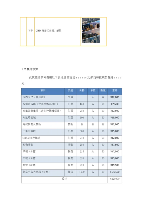 公司旅游专项策划案.docx