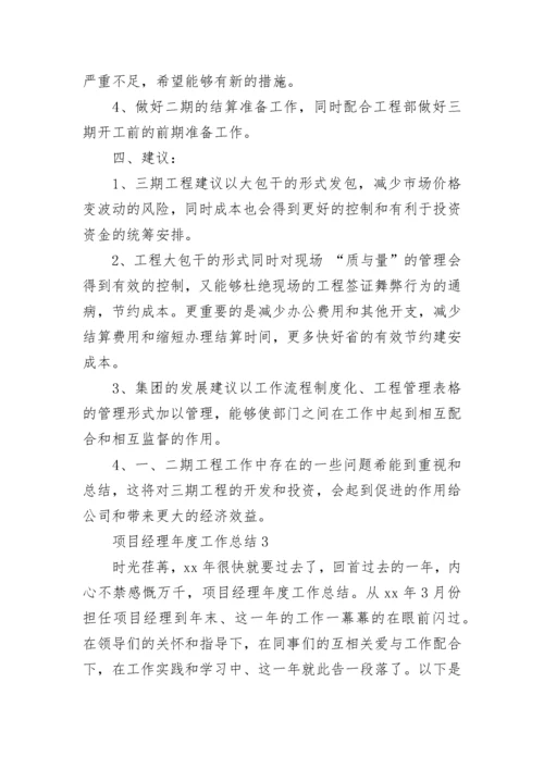 项目经理年度工作总结.docx