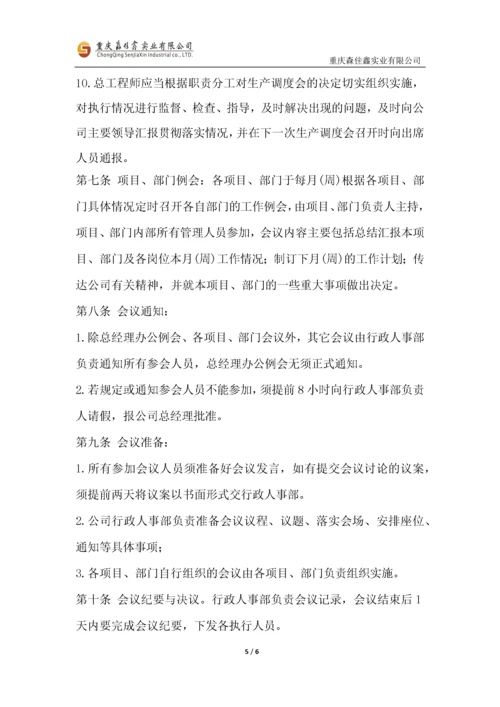 公司及项目会议管理制度..docx