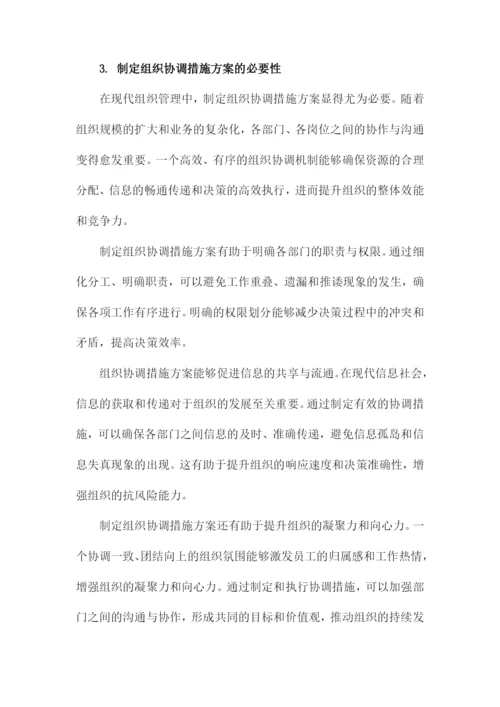 组织协调措施方案.docx