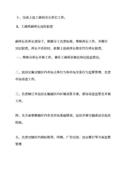 工商注册岗位职能职责.docx