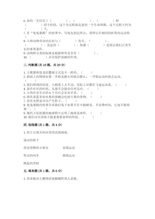 教科版小学科学三年级下册 期末测试卷（典型题）.docx