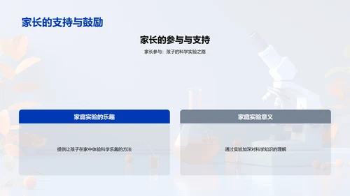 科学实验学习报告PPT模板