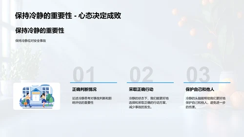 学生安全意识提升讲座PPT模板