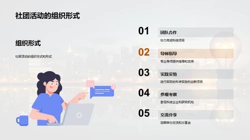 科创社团 塑造未来