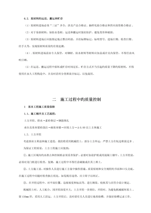 房建综合施工质量保证综合措施.docx