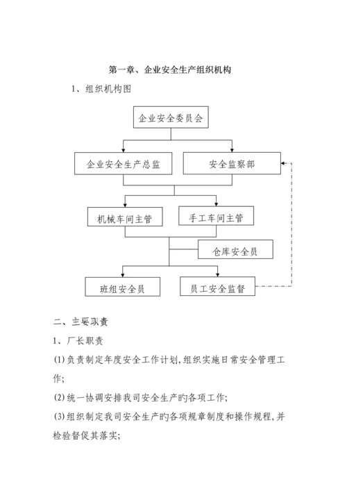 装制品有限公司安全生产管理体系.docx