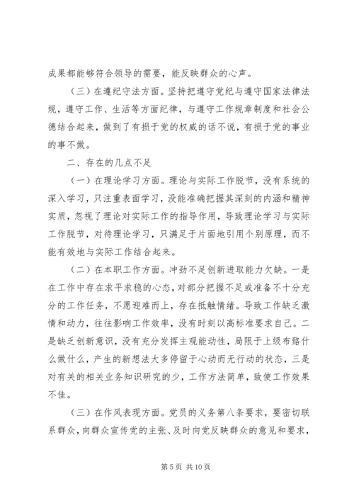 党员学党章党性分析报告.docx