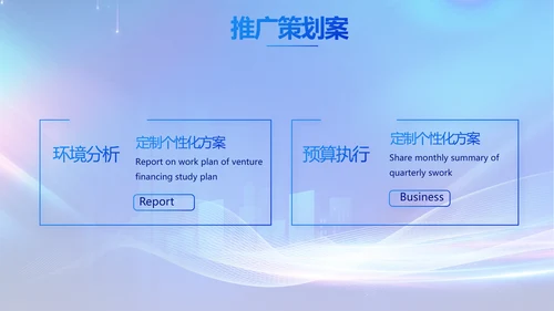 蓝色大气企业培训宣传个总结动态PPT模板