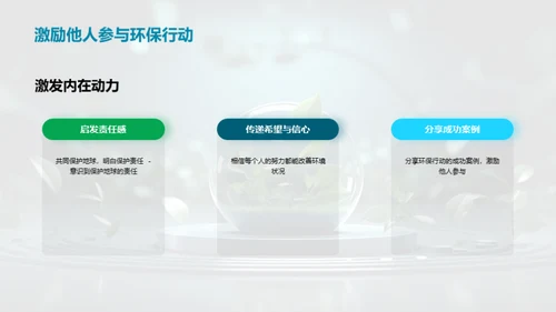 绿色行动，守护地球