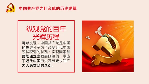 党支部党校微党课中国共产党为什么能PPT模板