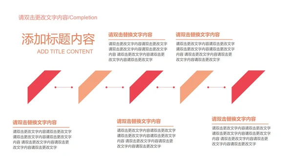 红色简约风企业宣传汇报书PPT模板