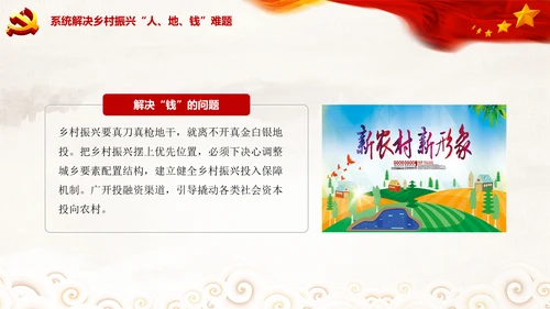 新农村精准扶贫开发工作乡村振兴战略PPT