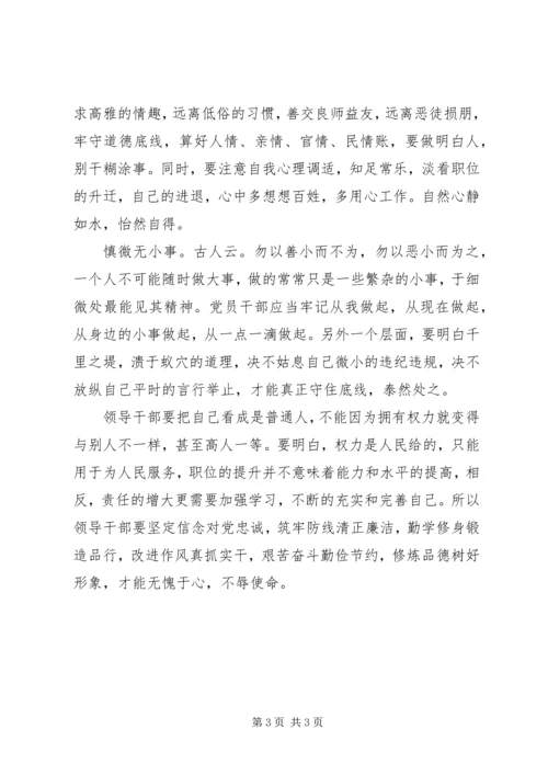 践行三严三实体会.docx