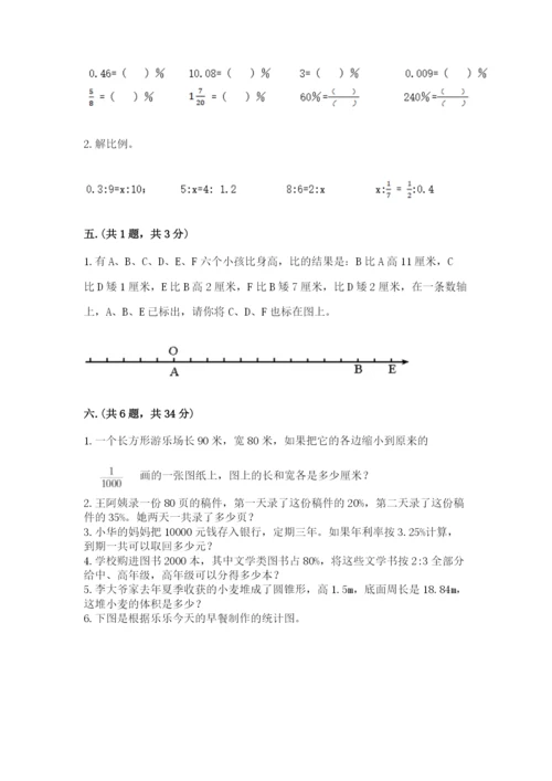 天津小升初数学真题试卷有答案.docx