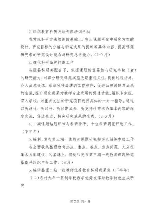 教育研究室工作计划.docx