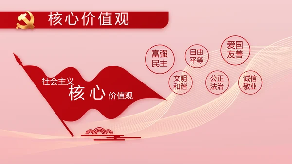 党建党支部年终工作总结汇报PPT党课