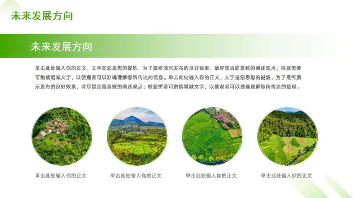 农村产业乡村振兴战略通用PPT模板