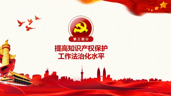 保护知识产权就是保护创新中央政治局第二十五次集体学习PPT