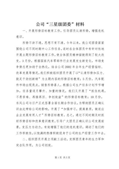 公司“三星级团委”材料.docx