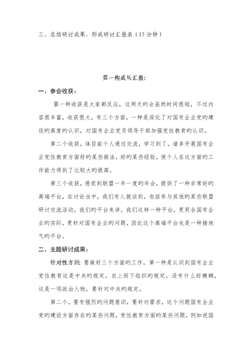 培训小组研讨方案.docx