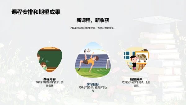 新学期学习规划报告PPT模板