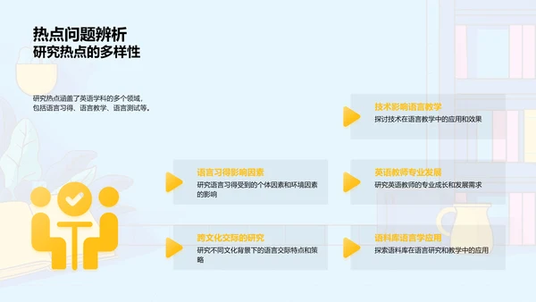 英语学科研究新进展PPT模板