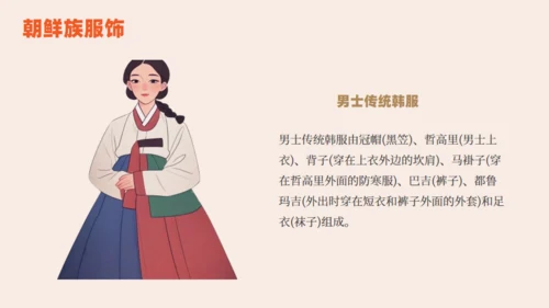 朝鲜族朝鲜民族介绍通用PPT模板