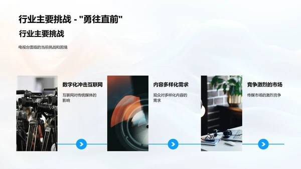 媒体季度总结PPT模板