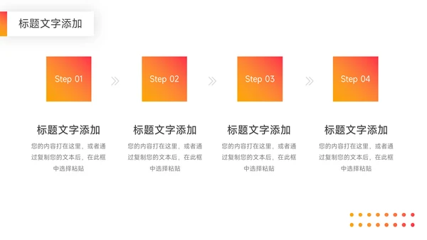 橙色渐变欧美风领导与领导力PPT模板
