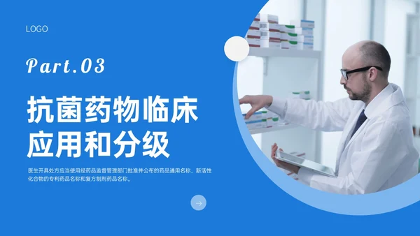 蓝色简约商务实拍风格药剂科培训PPT课件业务培训