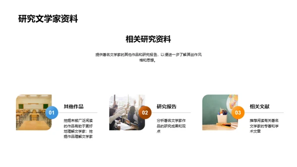 探索文坛巨星
