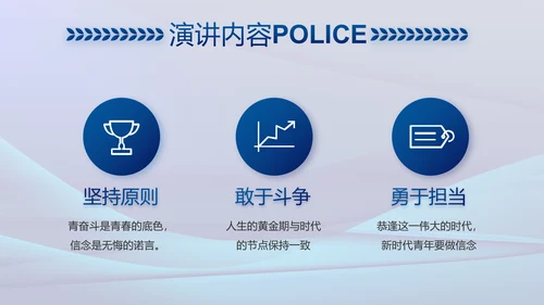 雷霆风暴专项行动公安警察PPT
