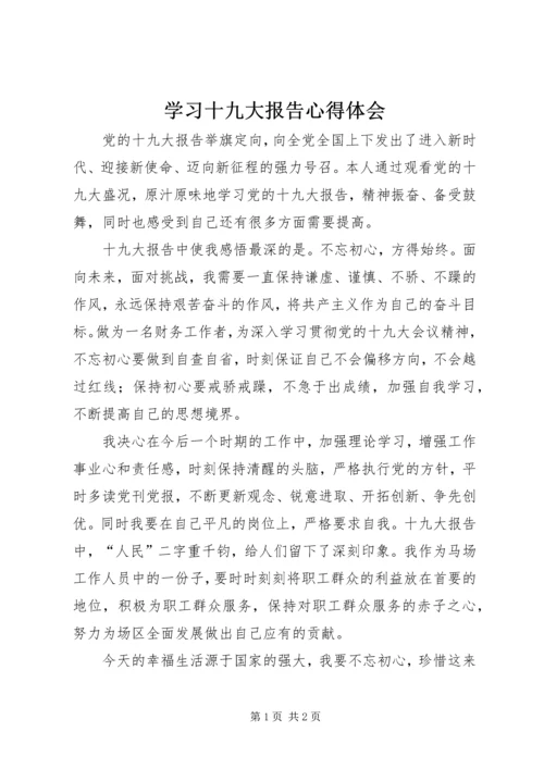 学习十九大报告心得体会 (14).docx