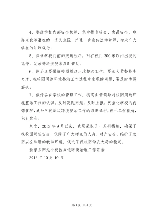 学校园周边环境的整治报告精编.docx