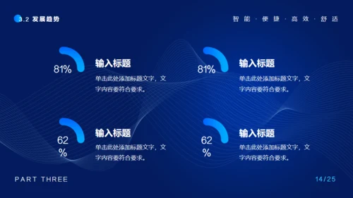智能家居科技感通用PPT模板