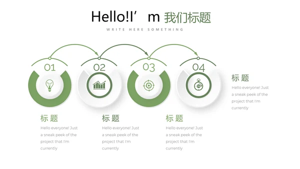 绿色小清新餐饮商业计划书动态PPT
