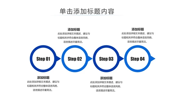 蓝色互联网智慧城市建设发展规划PPT模板