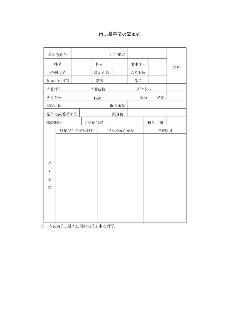 员工基本情况登记表.docx