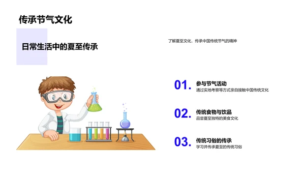 夏至的文化解读PPT模板