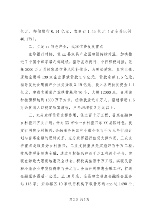 人民银行XX县支行某年工作总结.docx