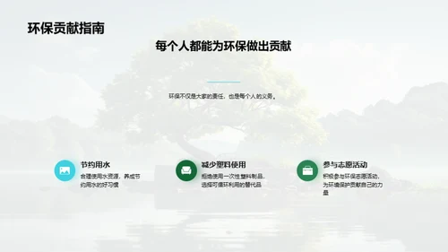 环保生活，我行我素