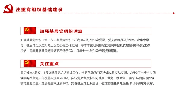 不忘初心牢记使命基层党建党委党支部工作汇报PPT