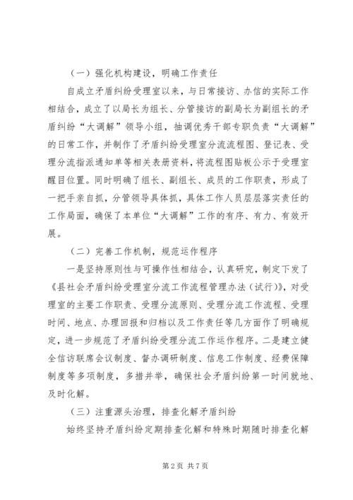 信访大调解年终工作小结.docx