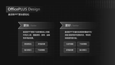 简约风并列关系2项PPT