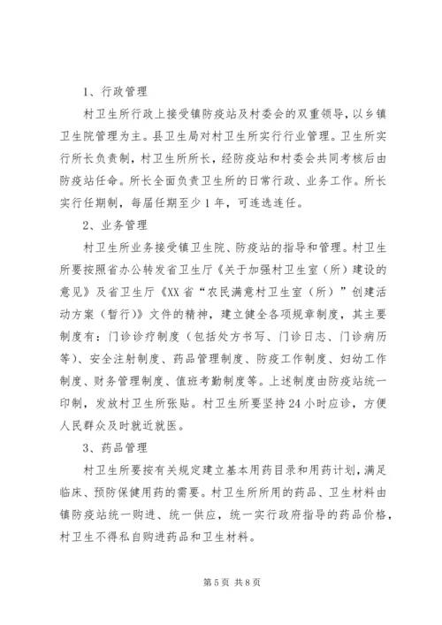 全市村卫生室标准化建设验收办法 (2).docx