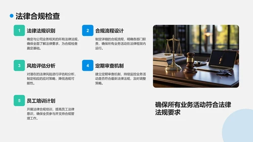 蓝色商务风IT互联网行业工作计划PPT模板